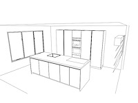 Duitse keuken - antraciet lak mat - keukenopstelling - afbeelding 5 van  34