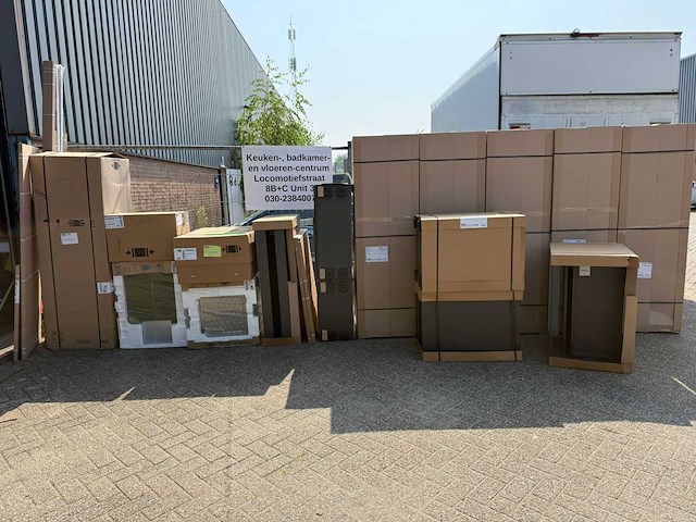 Duitse keuken - antraciet lak mat - keukenopstelling - afbeelding 33 van  34