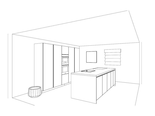Duitse keuken - antraciet lak mat - keukenopstelling - afbeelding 29 van  34