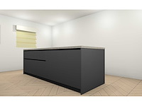 Duitse keuken - antraciet lak mat - keukenopstelling - afbeelding 34 van  34