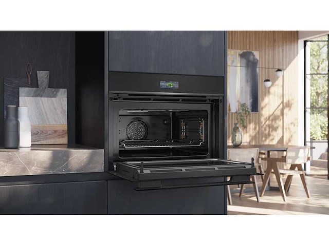 Duitse keuken antraciet lak mat eiland keuken - afbeelding 13 van  34