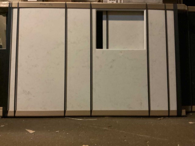 Duitse keuken kasjmier mat lak eiland keuken - afbeelding 18 van  39