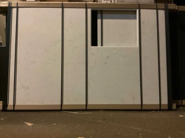 Duitse keuken kasjmier mat lak eiland keuken - afbeelding 30 van  39