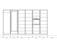 Duitse keuken kasjmier mat lak eiland keuken - afbeelding 11 van  31