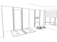 Duitse keuken kasjmier mat lak eiland keuken - afbeelding 4 van  39