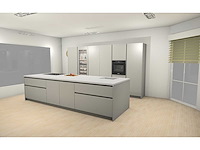 Duitse keuken kasjmier mat lak eiland keuken - afbeelding 33 van  39