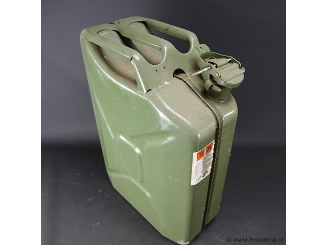 Duitse metalen jerrycan - afbeelding 2 van  5