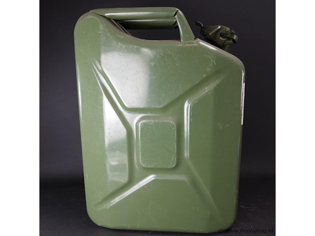 Duitse metalen jerrycan - afbeelding 3 van  5