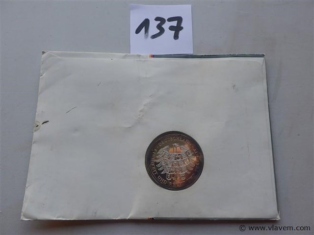 Duitse penning gerhard schröder berlin - afbeelding 4 van  4