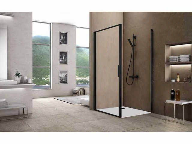 Duka - stila 2000 - douche draaideur 195 x 80 cm - afbeelding 1 van  5