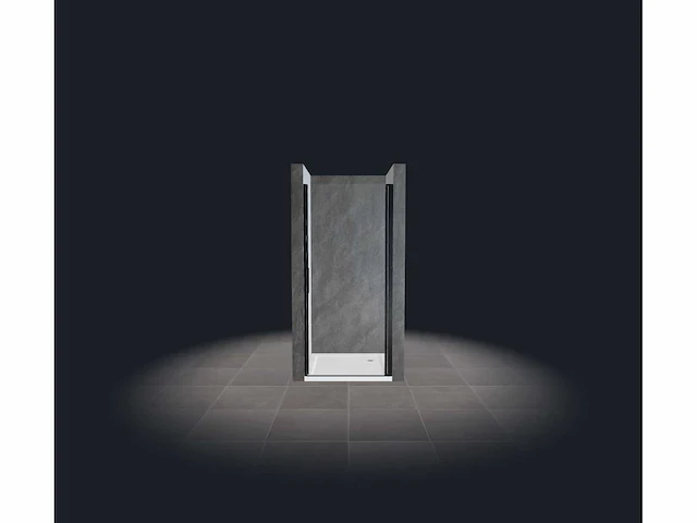 Duka - stila 2000 - douche draaideur 195 x 80 cm - afbeelding 2 van  5