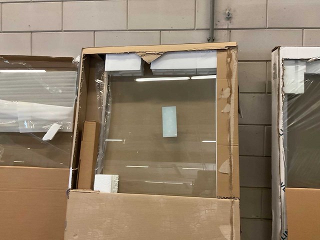 Duka aqua 5000 schuifdeur voor nis 2 delig 140x200 cm - afbeelding 1 van  3