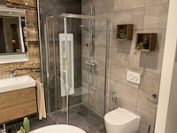 Duka douchecabine hoekinstap met schuifdeuren - afbeelding 1 van  4