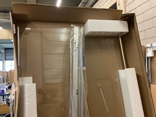 Duka douchedeur voor nis 76x200 cm - afbeelding 1 van  2