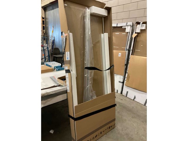 Duka douchedeur voor nis 76x200 cm - afbeelding 2 van  3