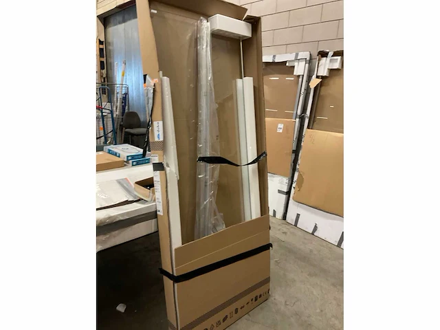 Duka douchedeur voor nis 76x200 cm - afbeelding 2 van  3