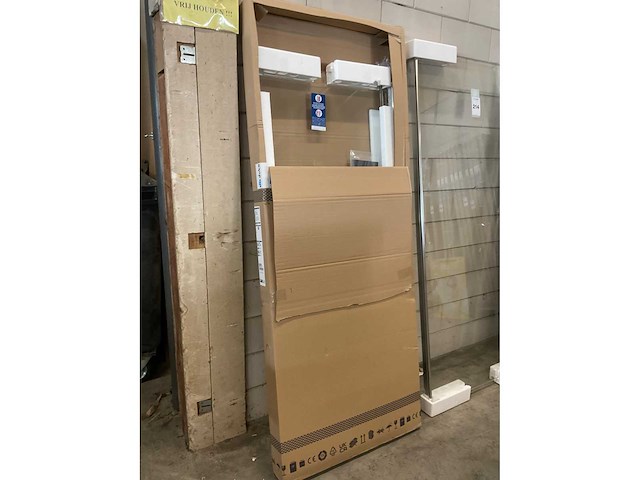 Duka natura 4000 douche draaideur 78x200 cm - afbeelding 2 van  3