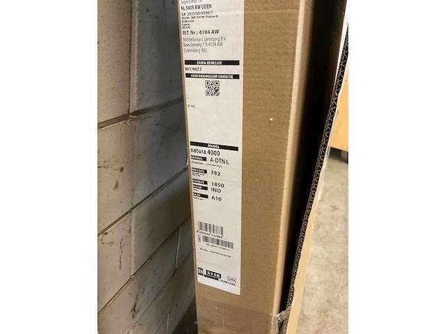 Duka natura 4000 douche draaideur 78x200 cm - afbeelding 3 van  3