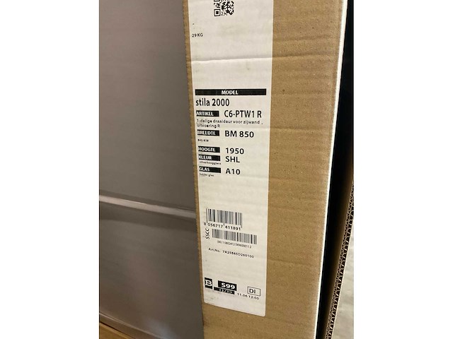 Duka stila 2000 draaideur 85x195 cm - afbeelding 2 van  2
