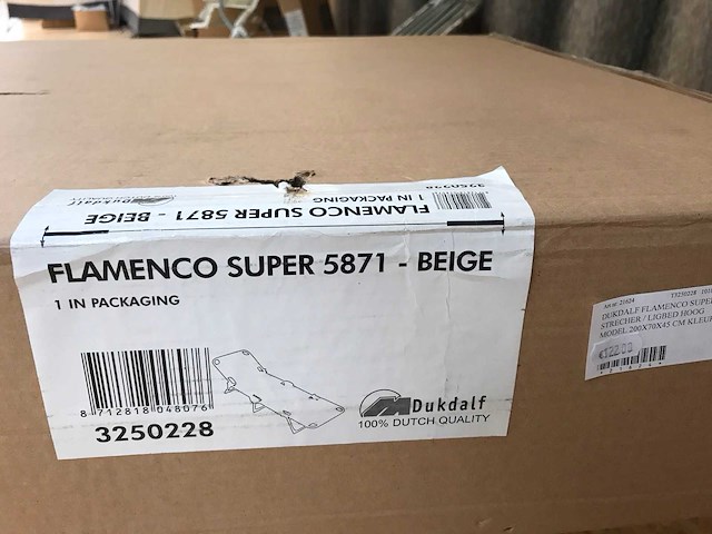 Dukdalf flamenco stretchers en 1 stoel (2x) - afbeelding 4 van  7