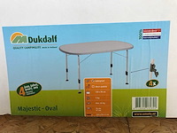 Dukdalf majestic-oval campingtafel - afbeelding 2 van  2
