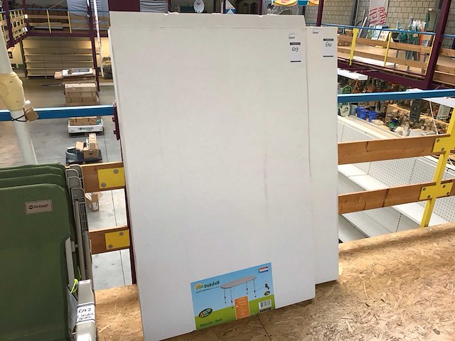 Dukdalf majestic-oval campingtafel - afbeelding 1 van  3