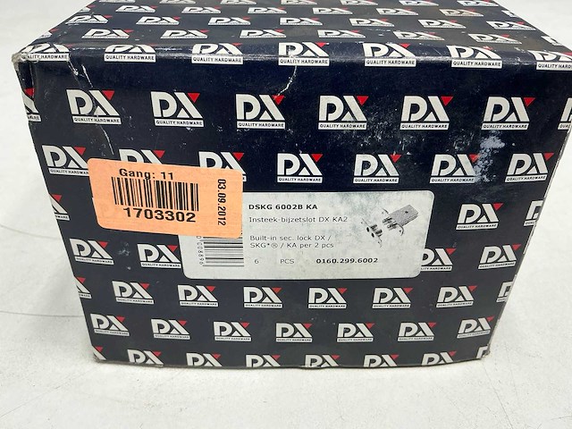 Dulimex - dskg 6 - insteekbijzetslot (5x) - afbeelding 5 van  13