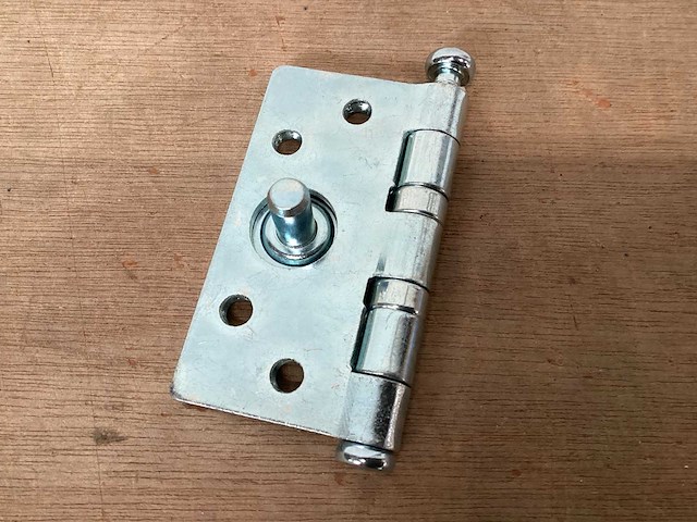 Dulimex kogellagerscharnier 76x76 mm, met dievenklauw (83x) - afbeelding 3 van  3