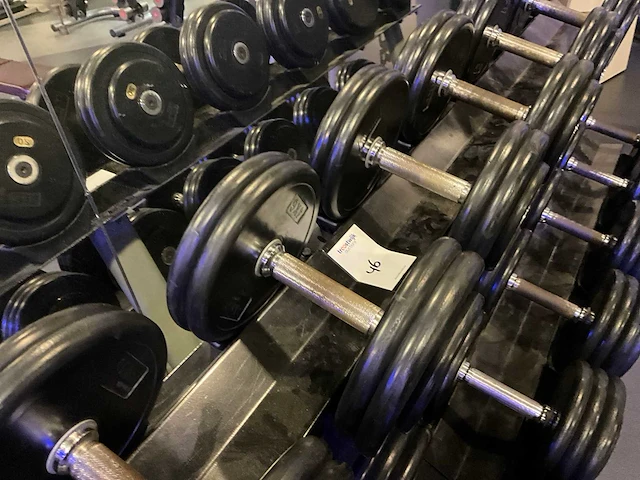 Dumbbellset met rek - afbeelding 5 van  8