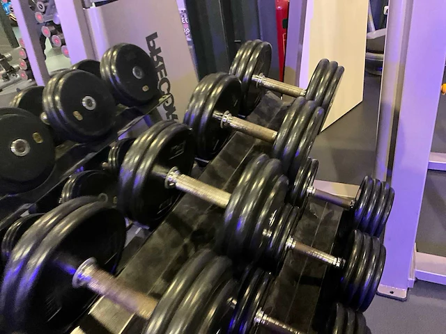 Dumbbellset met rek - afbeelding 6 van  8