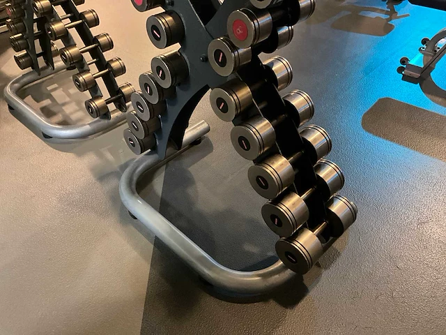 Dumbbellset met rek - afbeelding 3 van  6