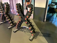 Dumbbellset met rek