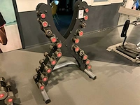 Dumbbellset met rek - afbeelding 3 van  6
