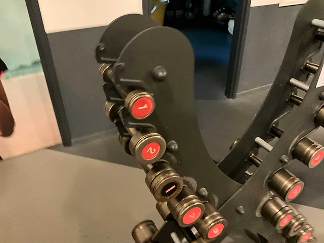 Dumbbellset met rek - afbeelding 4 van  6