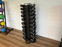 Dumbbelltoren 1 t/m 10kg - afbeelding 1 van  3