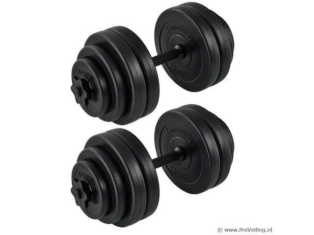 Dumbellset 30 kilo - afbeelding 8 van  12