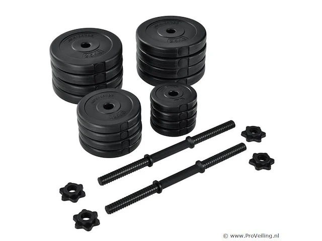 Dumbellset 30 kilo - afbeelding 11 van  12