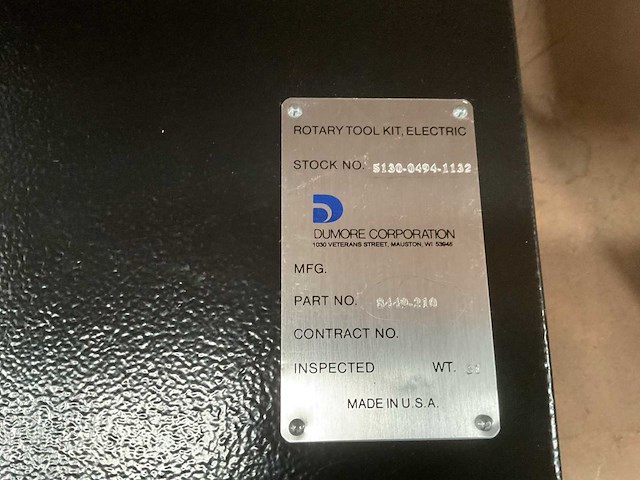 Dumore 8555-210 hand slijpmachine - afbeelding 5 van  5