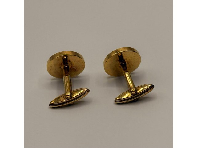 Dunhill goldplated manchetknopen - afbeelding 3 van  3