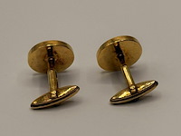 Dunhill goldplated manchetknopen - afbeelding 3 van  3