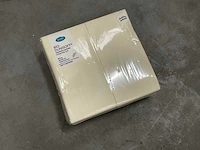 Duni bio d-soft cream doos á 6x60 stuks servetten (18x)