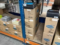 Duni black doos á 6x60 stuks servetten (4x) - afbeelding 2 van  3