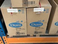 Duni dunisoft paars doos á 12x60 stuks servetten (3x) - afbeelding 3 van  3
