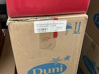 Duni dunisoft red doos á 12x60 stuks servetten (2x) - afbeelding 3 van  3