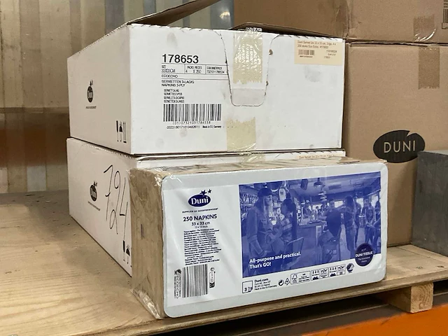 Duni echoecho doos á 4x250 stuks servetten (2x) - afbeelding 2 van  3