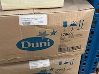 Duni granite grey doos á 10x125 stuks servetten (2x) - afbeelding 3 van  3