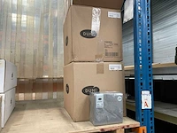 Duni granite grey doos á 16x125 stuks servetten (2x) - afbeelding 1 van  3