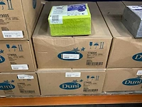 Duni kiwi doos á 10x125 stuks servetten (2x) - afbeelding 2 van  3