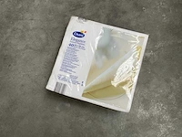 Duni lily white doos á 6x40 stuks servetten (2x)