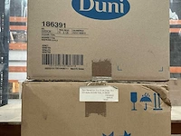 Duni ocean teal doos á 16x125 stuks servetten (2x) - afbeelding 2 van  3